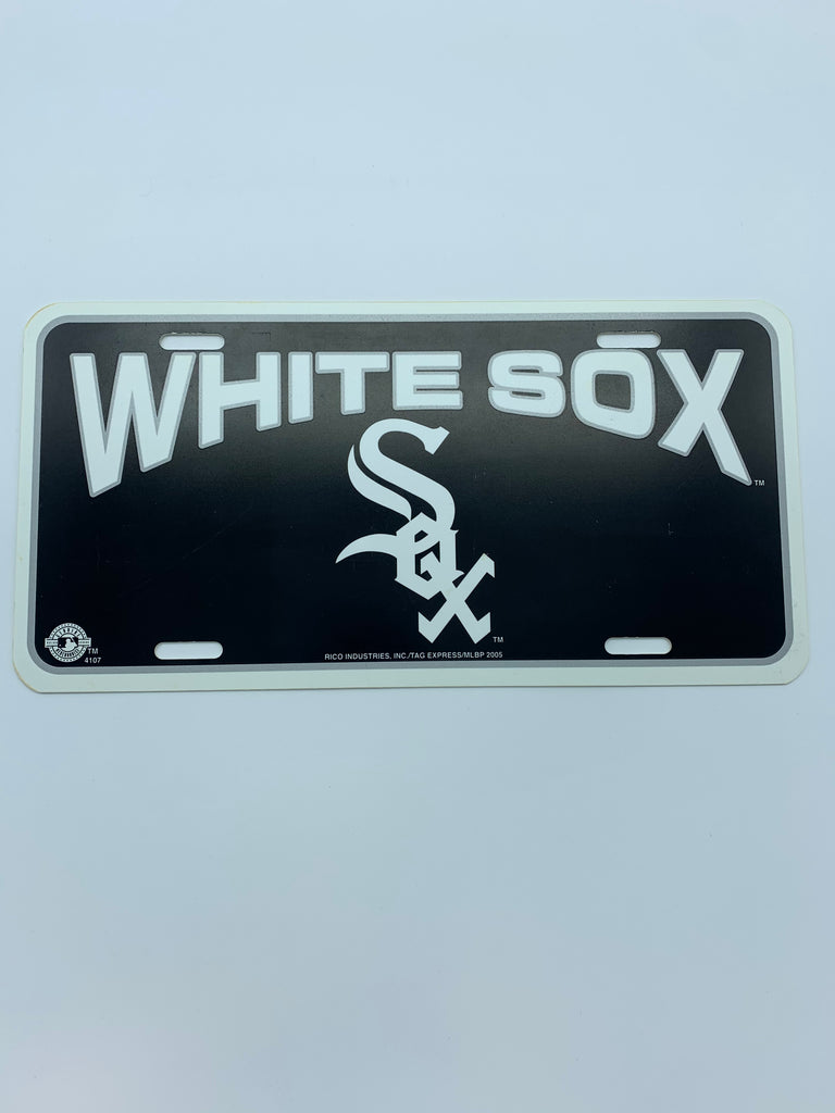 Plaque d'immatriculation des White Sox de Boston