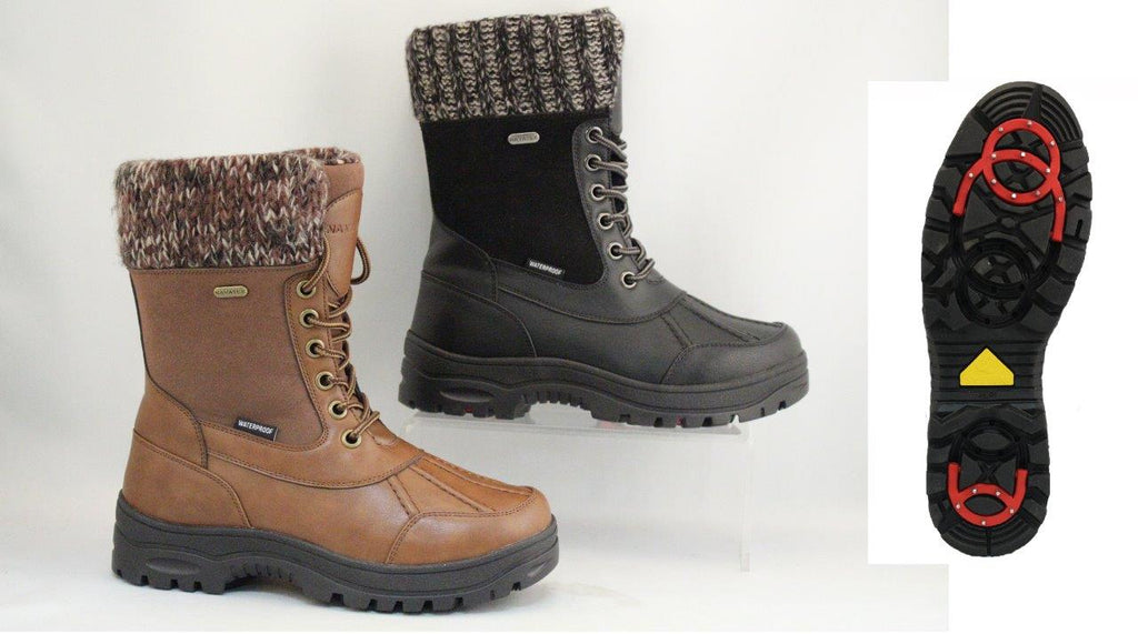 Navatex women's boots in Brown