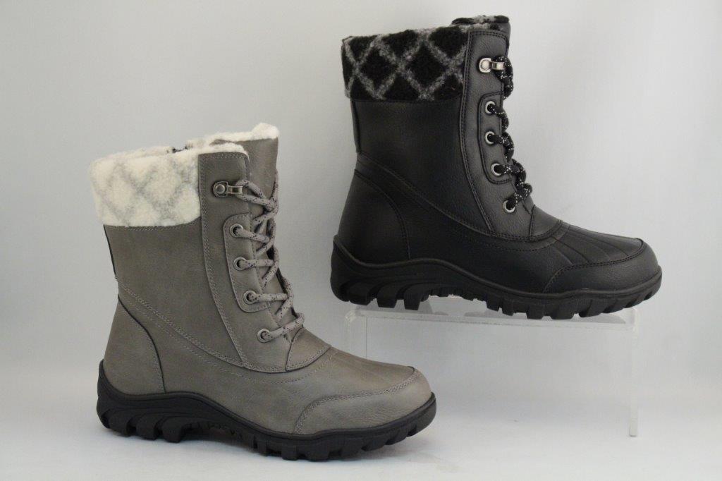 Frontier North women's waterproof boots in Grey