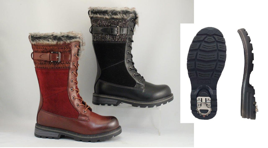 Frontier North women's waterproof boots in Black