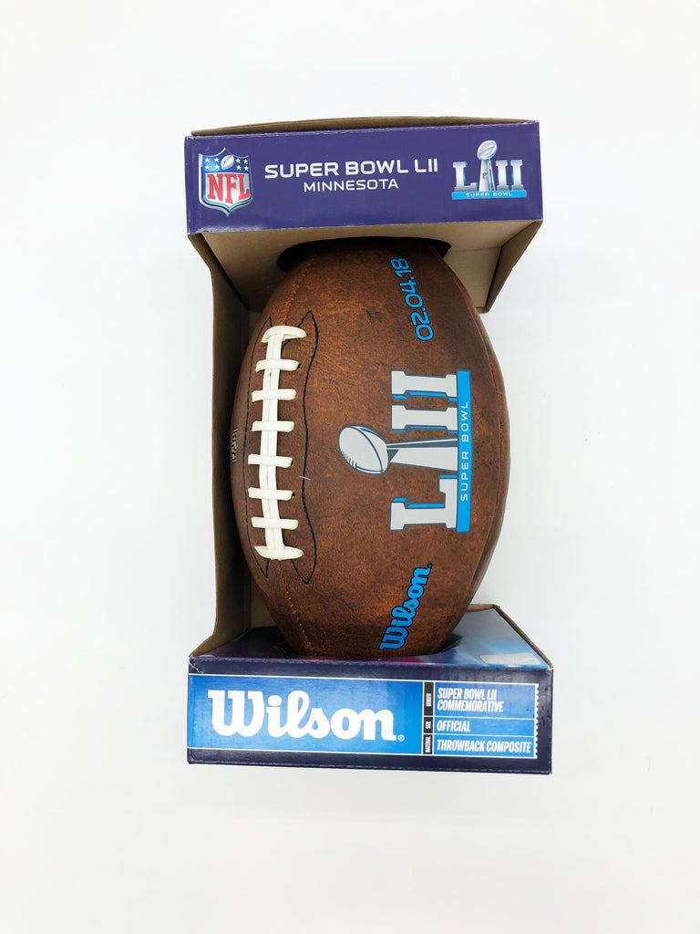 NFL Super Bowl Minnesota LII 52 Wilson
